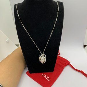 UNO de 50 Necklace shell pearl irregual ring necklace-cicle pendant necklace